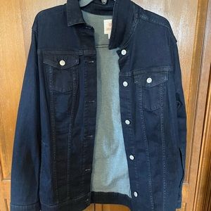 Lularoe XL Dark Rinse Jean Jacket
